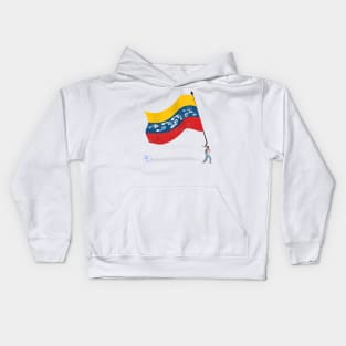 Venezuela migrante Kids Hoodie